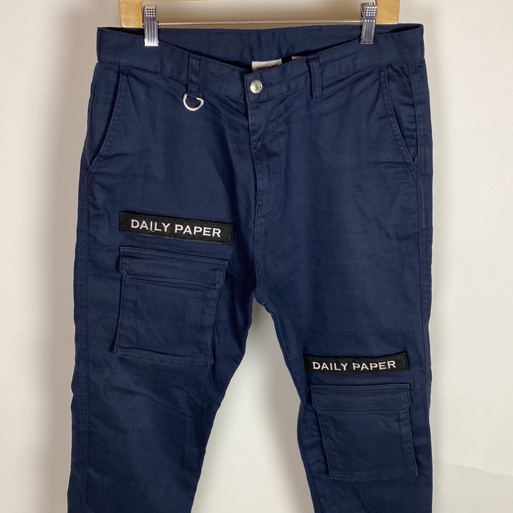 DAILY PAPER Green MEN’S SLIM CARGO PANTS SIZE Large